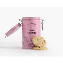 Cartwright & Butler Biscuits - 200g Cherry and Almond Biscuits with a Tasty Butt
