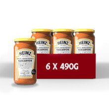 Heinz Tomato, Grana Padano and Mascarpone Pasta Sauce 6 x 490g