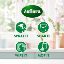 Zoflora Disinfectant Concentrates Cleaning Bundle, 12 x 120 ml (1.4 L) Multipurp