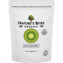 Nature’s Bites Organic Kiwi Munchies 68 g – Chewy Dried Fruit Snack | Low Calori