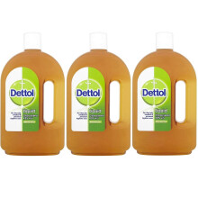 Dettol - Original Liquid Antiseptic - Disinfectant for First Aid - 750ml 3 Pack