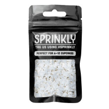 SPRINKLY - Sprinkle Shapes - White Skulls (Halloween) - 25g