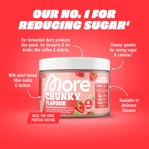 MORE Chunky Flavour, Fudge Brownie, 150 g 1