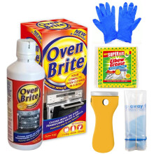 Oven Cleaner, Fume free | Heavy Duty Oven Cleaning Kit [500 ml] + Non Scratch Sc