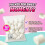 Sweetzone White Giant Marshmallows for Toasting or Snacking, Sweets Bulk, Retro, 3