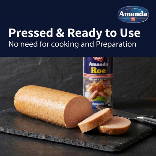 555 Amanda Tinned Roe 600g | Original Pressed Fish Roe 2