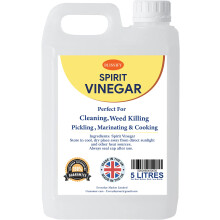Spirit White Vinegar Food Grade Acetic Acid Liquid for Household Cleaning, Cooki