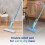 Spontex Quick Spray Duo Flat Spray Mop with Washable Microfibre Mop Head Pads | 2