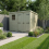 7 x 7 Pent Shed Tanalised (Double Door, With Windows) 1