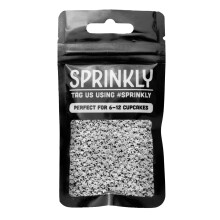 SPRINKLY - Glimmer Stars - Silver (Mini) - 25g