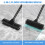 Newthinking Scrubbing Brush with Long Handle, Stiff Bristle Deck Scrubber 4
