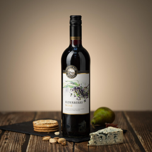 The Lyme Bay Winery Elderberry Wine, 75 cl 1