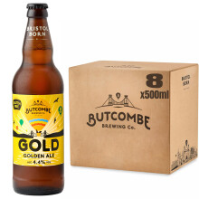 Butcombe Brewery, Gold, Gluten Free Golden Ale Beer Bottles, Vegan Friendly, Par