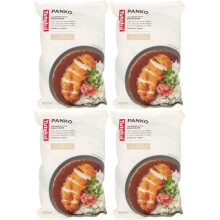 Yutaka - Panko Bread Crumbs, 180g (4 Pack) – Japanese-Style 6mm Flaky Breadcrumb