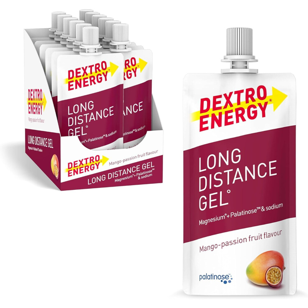Dextro Energy Long Distance Gel Mango & Passion Fruit | Fast And Long-Lasting En