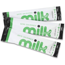 Lakeland Dairies UHT Semi-Skimmed Milk in a Stick Sachets 100 x 10ml