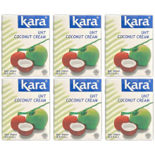 Kara Coconut Cream 200ml (Pack of 6)
