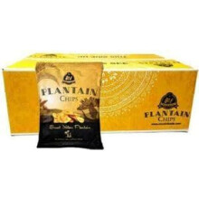 Olu Olu Sweet Yellow Plantain Chips 24 x 60g | 100% Natural | Naturally Sweet |