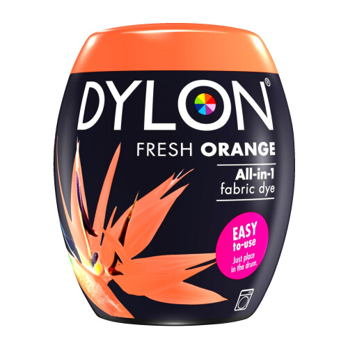 Dylon Dylon Machine Dye 350g Salt Included! Fresh Orange - Bulk Available (1)
