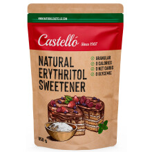 Castello since 1907 Natural Erythritol Sweetener - Granulated - 850 g