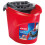 Vileda Vileda Torsion Power Super Easy Bucket, Less Force Needed When Draining, Red 1