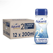 Aptamil Advanced 2 Follow On Baby Milk Ready to Use Liquid Formula 6-12 Months 2