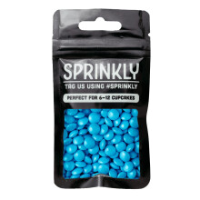 SPRINKLY - Mini Chocolate Beans - Blue - 30g