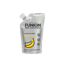 Funkin Pro Banana Puree for Cocktails, Cooking & Baking, Real Fruit Cocktail Ing