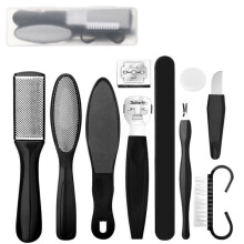 10-in-1 Pediküre-Set – Edelstahl – Hornhautfrei – Tragbar – Unisex