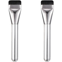 Flacher Pinsel für flüssiges Make-up – Feiner Foundation-Pinsel | Tragbare Gesichtspinsel, Cremespatel, Werkzeuge – Pinsel