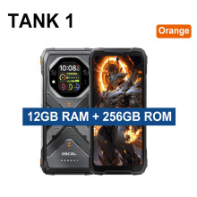 (12GB 256GB, Orange) Blackview TANK 1 Outdoor Mobile Phone ,5G Android 15, 6.78''Inch,12GB 256GB,20000mAh