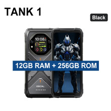 (12GB 256GB, Black) Blackview TANK 1 Outdoor Mobile Phone ,5G Android 15, 6.78''Inch,12GB 256GB,20000mAh