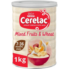 Cerelac Infant Cereals with Milk Mixed Fruits & Wheat 7+ Months 1kg