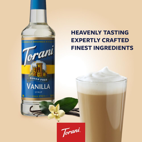 Torani Sugar Free Coffee Syrup, Vanila Flavour, 750ml 2
