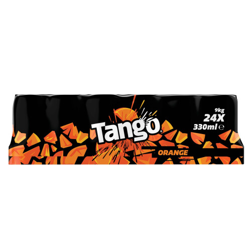Tango Orange Soft Drink - 330 ml (Pack of 24) 1