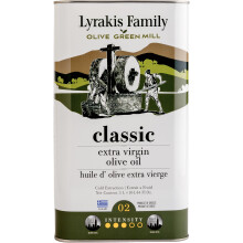 Lyrakis Family Olive Oil 3L – Greek Extra Virgin, Premium First Cold Pressed, Hi
