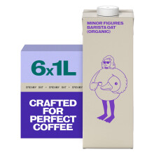 Minor Figures Barista Oat (Organic) – Perfect for Smooth, Silky Coffees – Vegan