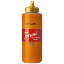 Torani Puremade Caramel Sauce – Caramel Sauce for Coffee, Ice Cream Topping & De