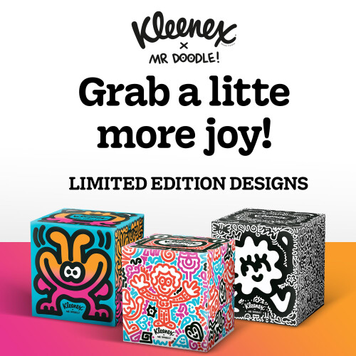 Kleenex Kleenex Editions - Single Cube Tissue Box - Limited Edition Design Cubes 1