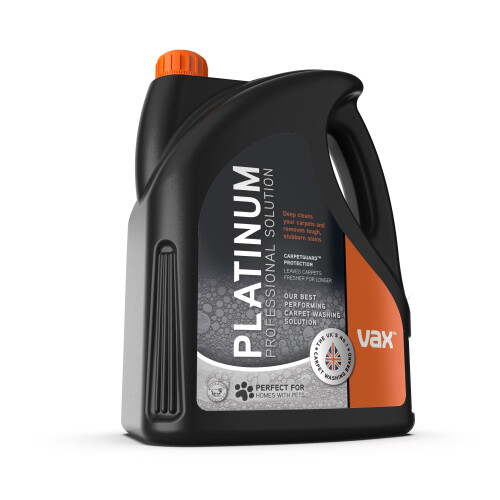 Vax Vax Platinum Professional 4L Carpet Cleaner Solution, Stain Remover Shampoo, Ros