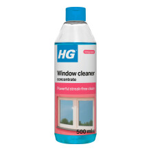HG Window Cleaner Concentrate | Streak-Free Shine on Glass & Frames | 500ml