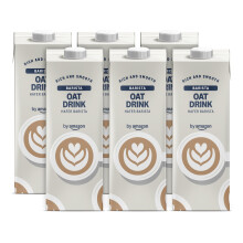 by Amazon Oat Barista Milk, 6 x 1L