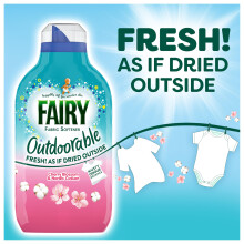 Fairy Outdoorable Fabric Softener, Cherry Blossom & Nordic Cotton, Ultra Concent