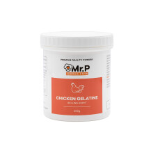 Mr.P Ingredients Chicken Gelatine 250g 300 Bloom Powder Stabiliser Gelling Aerat