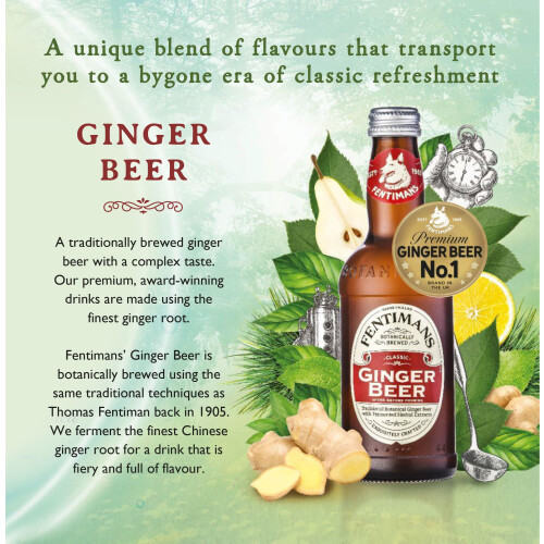 Fentimans Ginger Beer 275ml-12 Pack 1