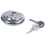 2X Padlocks Heavy Duty 70MM Round Circular Disc Padlock with 2 Keys 7