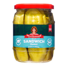 Mrs Elswood Sandwich Gherkins, 540g