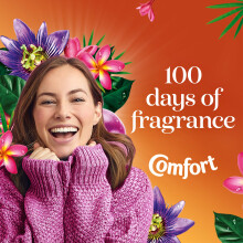 Comfort Perfume Creations Passion Bloom Fabric Conditioner with Motion-Activated