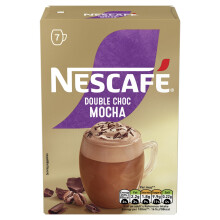 NESCAFÉ Mocha Double Chocolate Instant Coffee 7 Sachets, 100percent Responsibly
