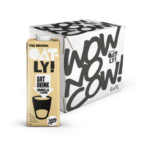 Oatly Vanilla Drink 1 Litre (Pack of 6)